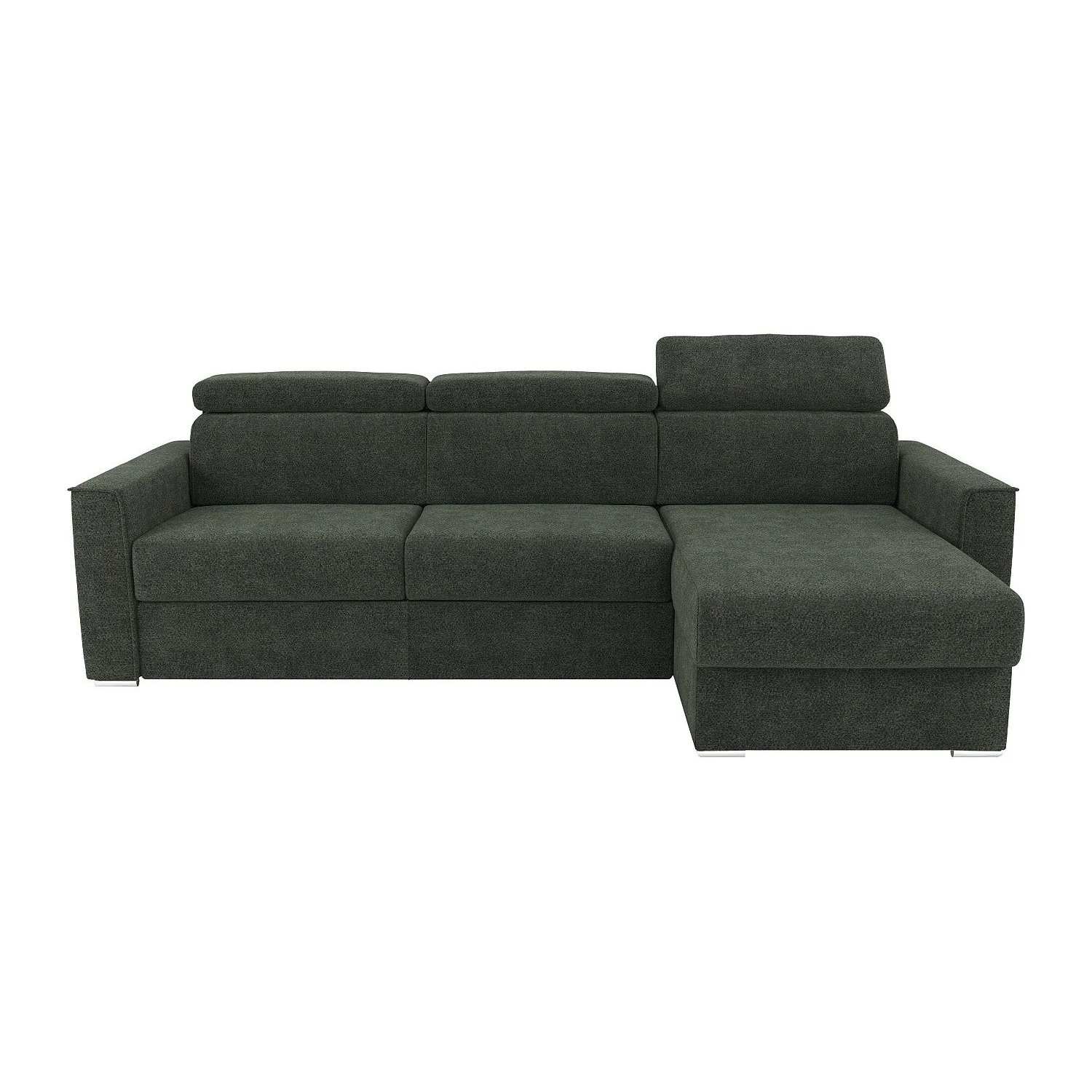 Vente-unique Schlafsofa Vizir Grün 302 cm