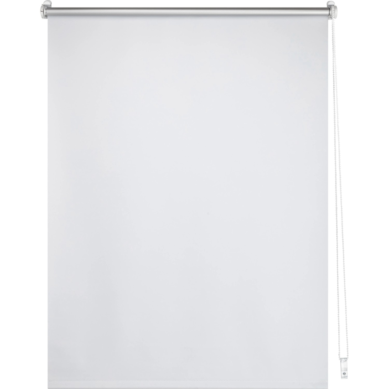 Weißes Thermo-Rollo Manresa, 80x175 cm, für Hitze-, Sicht- und Sonnenschutz.