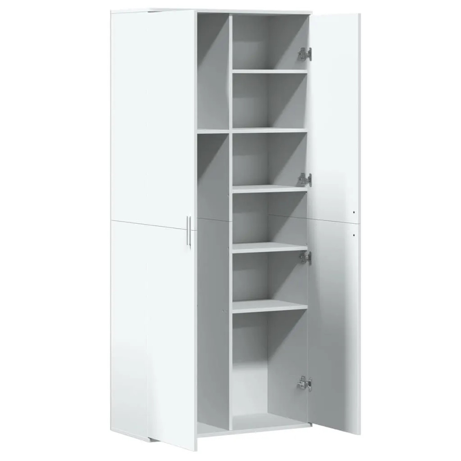vidaXL Highboard Weiß 80x35x180 cm Holzwerkstoff 3276651_6