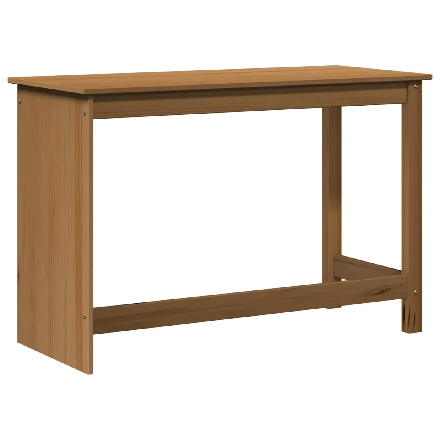 vidaXL Schreibtisch Honigbraun 112 x 50 x 75 cm Massivholz Kiefer 42028372_6