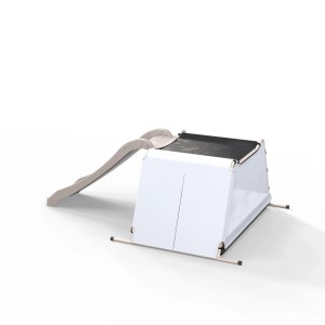 Exit My First Multiplay Spielgerät mit Rutsche und Spielzelt für Kleinkinder.