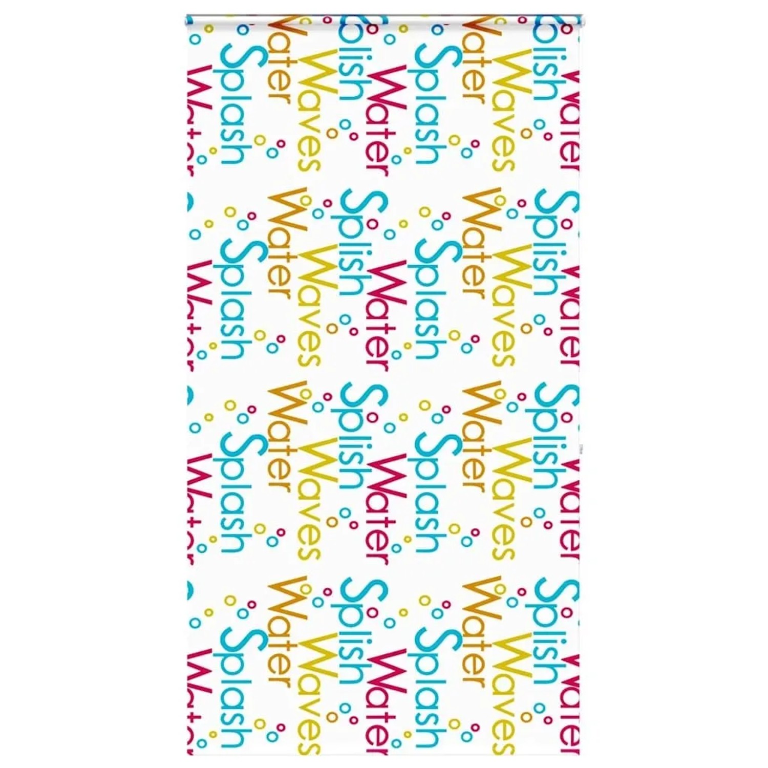 vidaXL Duschrollo mit Kassette 120x240 cm Stoffbreite 116 cm 4015036
