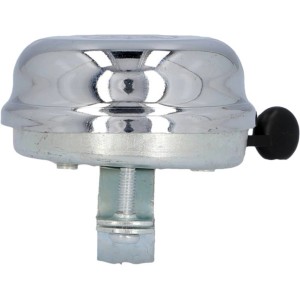 Fischer Fahrradglocke Chrome, klassische Klingel für jedes Fahrrad.