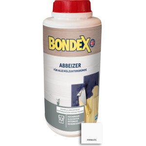 Bondex Abbeizer Farblos 0,75l: Dose Abbeizer zum Entfernen von Altanstrichen auf Holz.