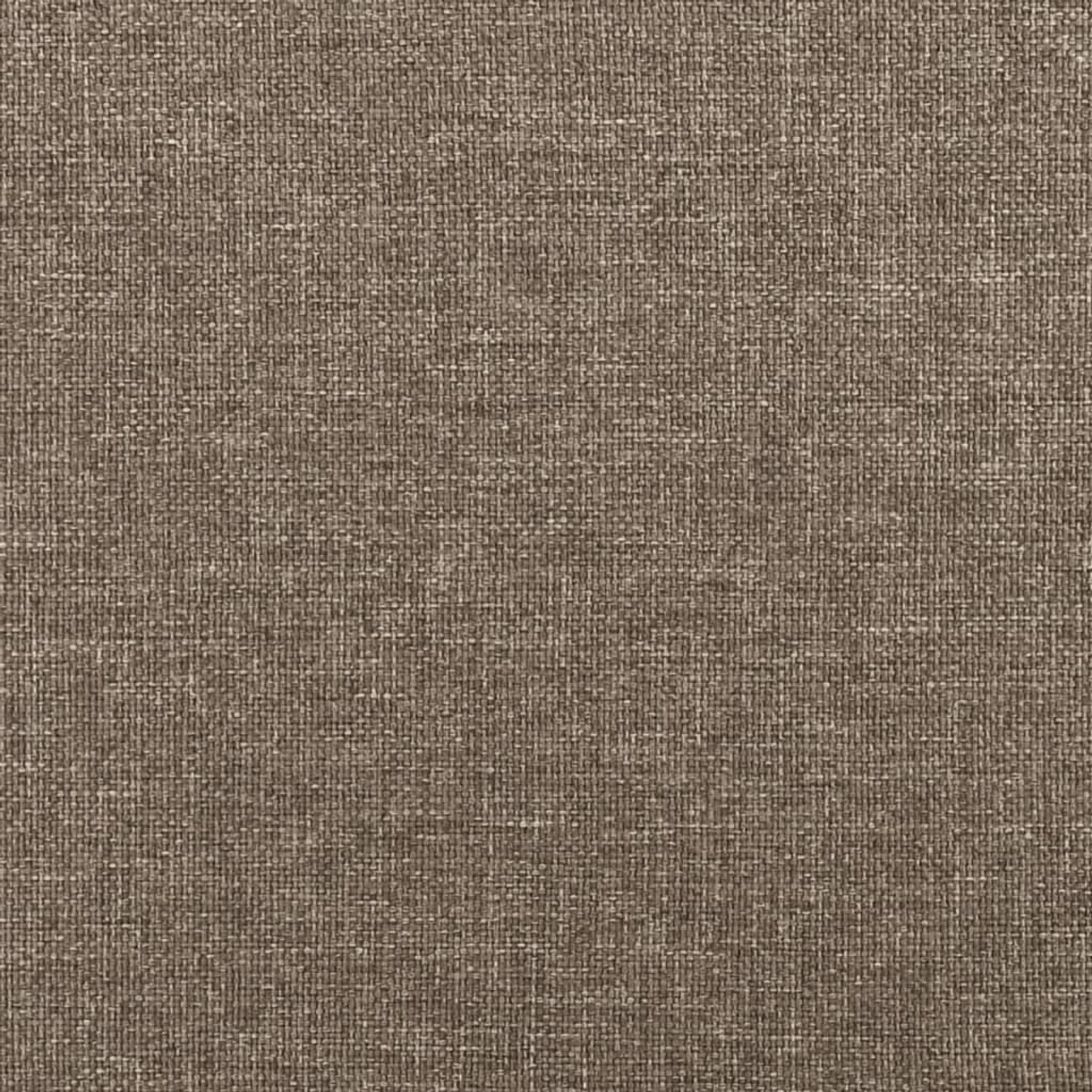 Nahaufnahme Stoffmuster: Bettgestell Stoff Taupe, vidaXL, 90x200 cm.