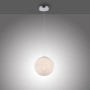 Paul Neuhaus LED-Pendelleuchte Bolo, 1-flammig, Chrom, mit Sternenhimmel-Optik.