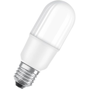 Osram LED-Leuchtmittel E27, 8W, warmweiß, 806 lm. Energiesparende LED Lampe in länglicher Form.