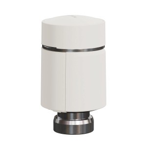 Schneider Electric Wiser Heizkörperthermostat, Weiß, für smarte Hausautomation.