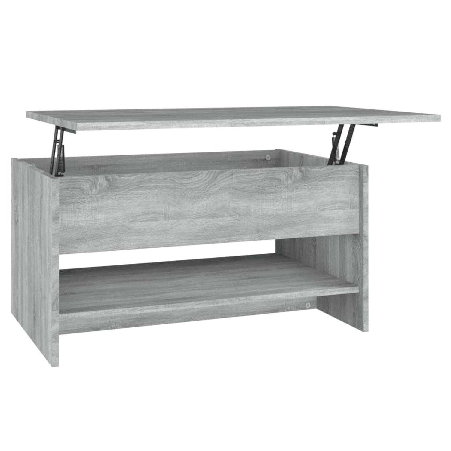 vidaXL Couchtisch Grau Sonoma 80x50x40 cm Holzwerkstoff 819297 günstig online kaufen