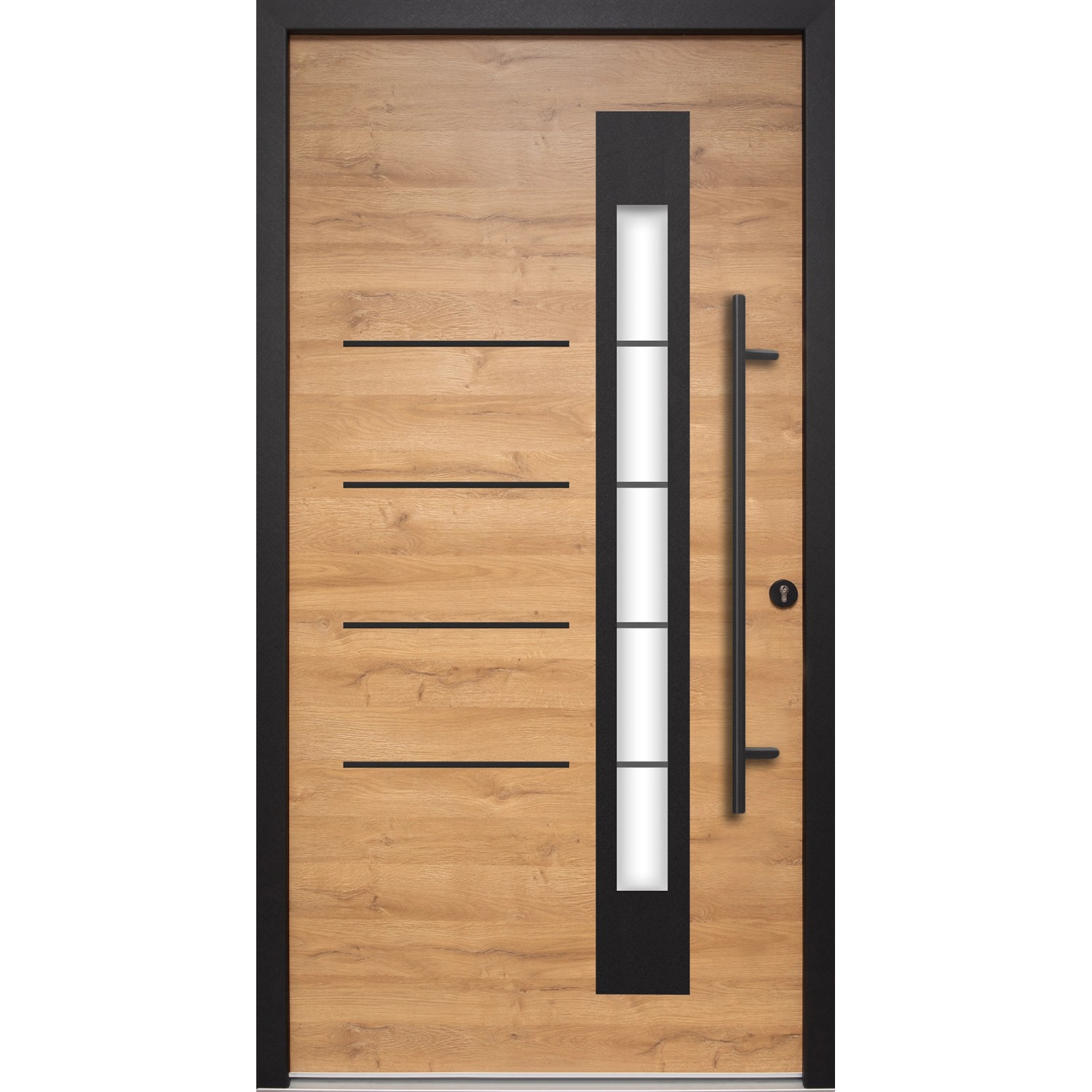 Splendoor Thermospace Haustür Berlin Prime Woodeffect 100x210 cm R günstig online kaufen