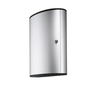 Silberner Durable Schlüsselkasten Key Box für 72 Schlüssel zur Aufbewahrung.