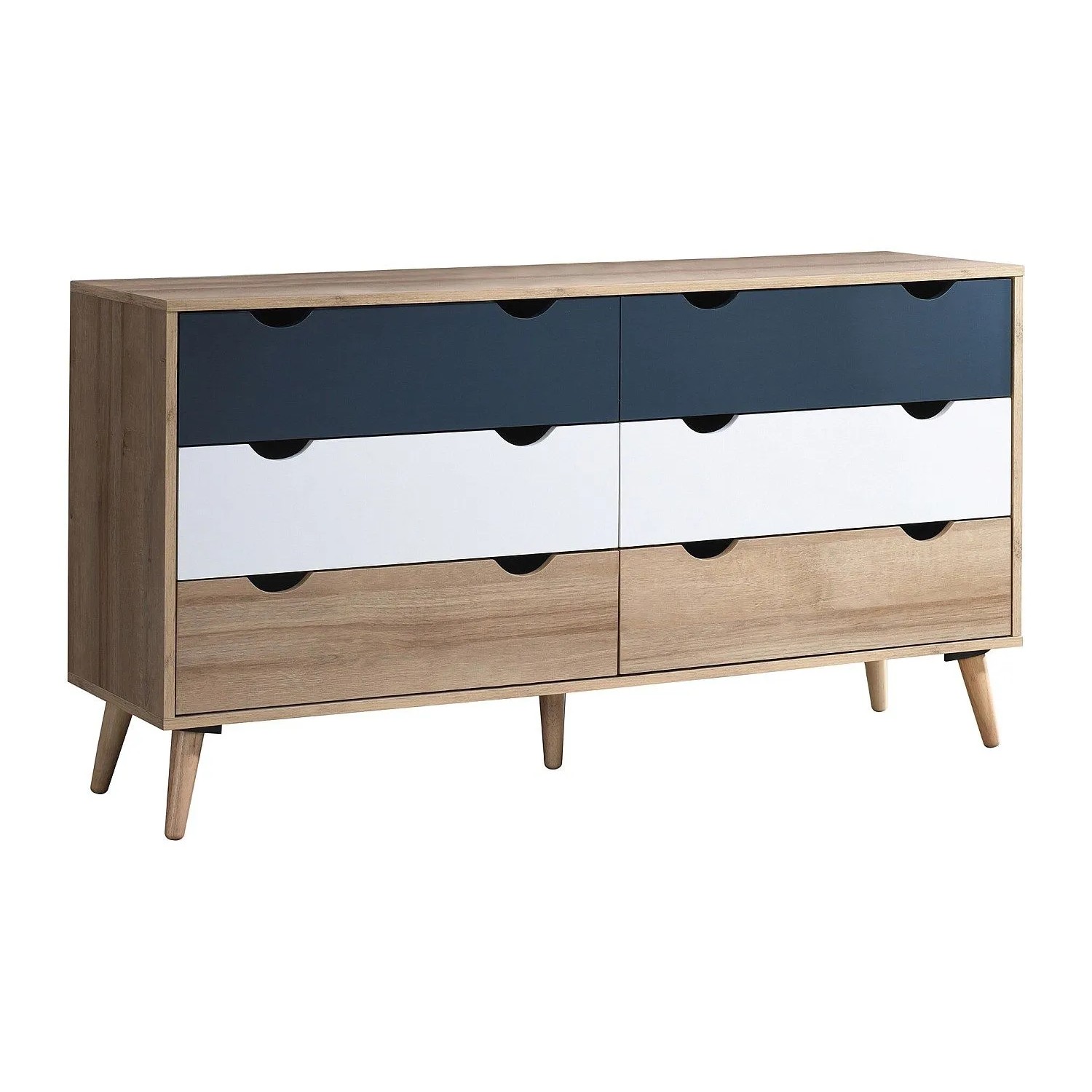 Vente-unique Kommode Lurvia Mehrfarbig 140 cm