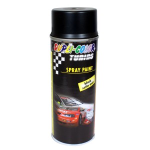 Dupli-Color Lackspray Tuning, Schwarz glänzend, 150ml Dose für Lackreparatur und Karosserie.