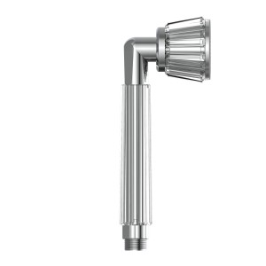 Schütte Handbrause Antea Chrom, elegante Brause für Dusche mit Antikalk-Noppen.