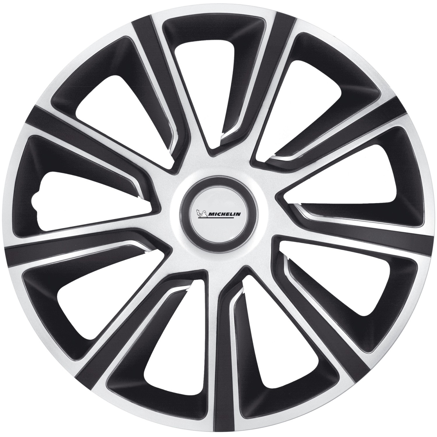 Michelin Radzierblenden Typ Louise Silber/Schwarz 16 Zoll