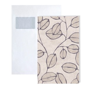 PROFHOME S-791484-GU DIN A4 Muster der Floralen Tapete 1 Musterstück