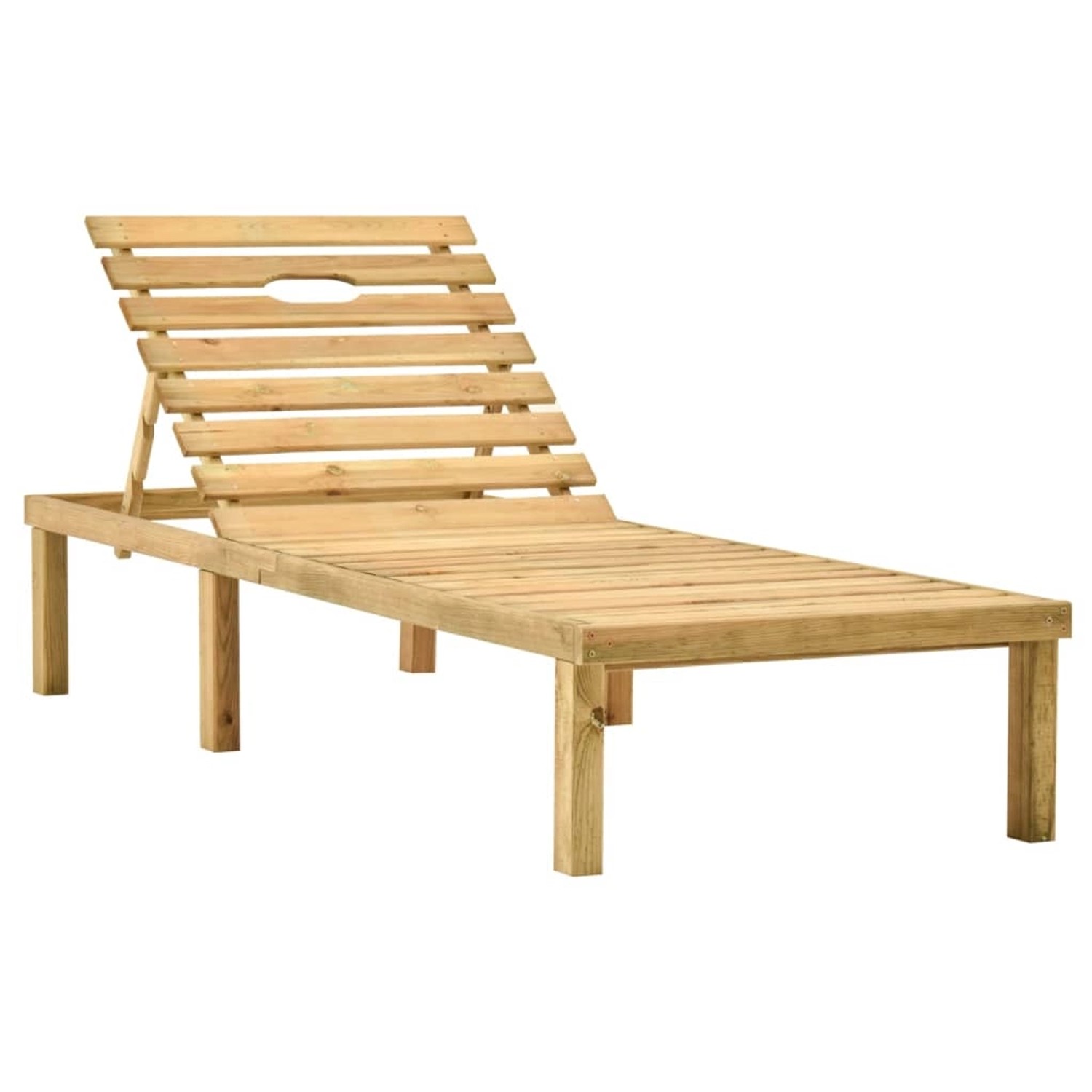 vidaXL Sonnenliege Kiefernholz Imprägniert 315396