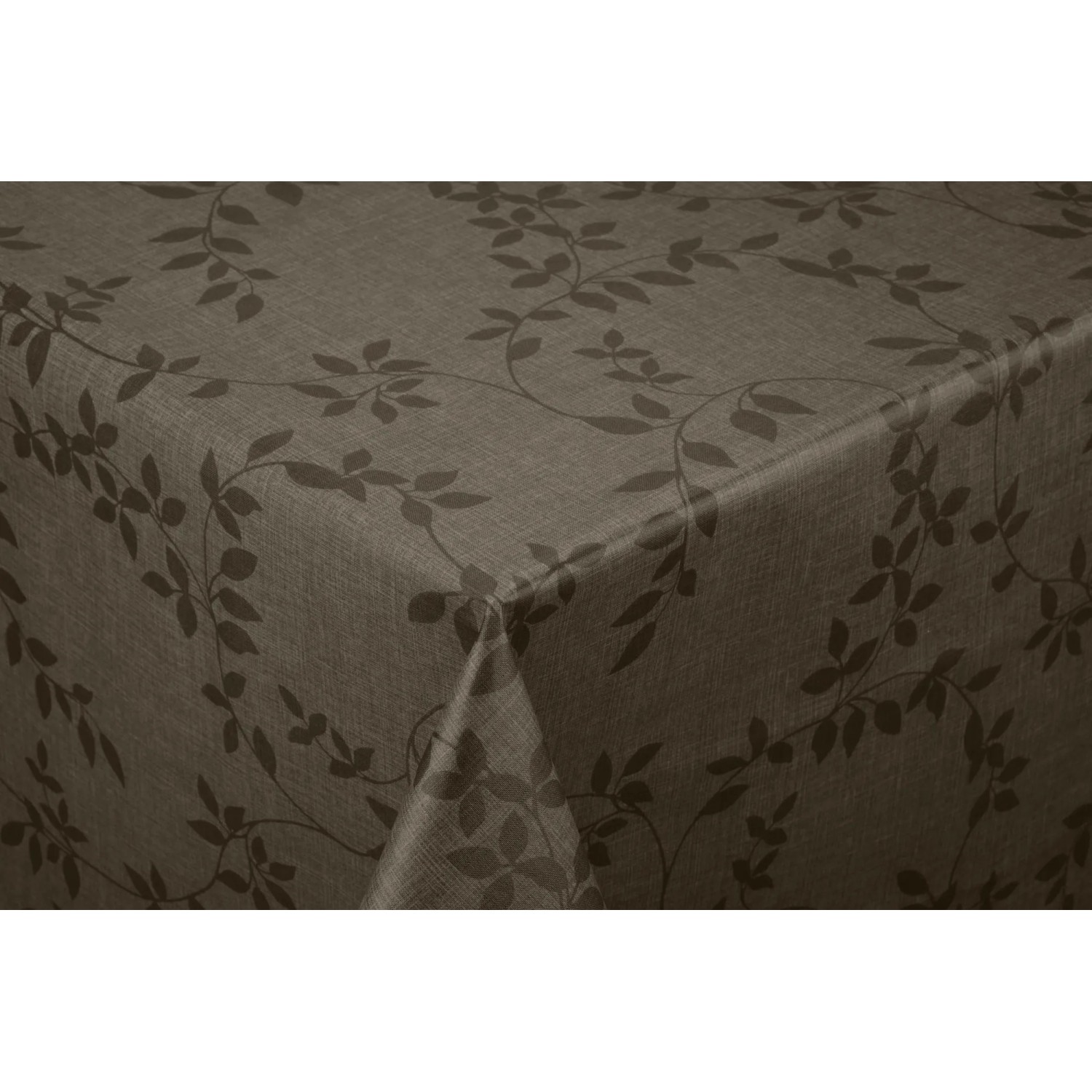 Venilia abwaschbare Tischdecke Leaf 140 cm x 20 m Braun kaufen bei OBI
