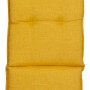 Beo Hochlehner Saumkissen Brovine Barcelona, 120x50x6 cm, Senfgelb. Gartenstuhl Auflage mit Halteband.