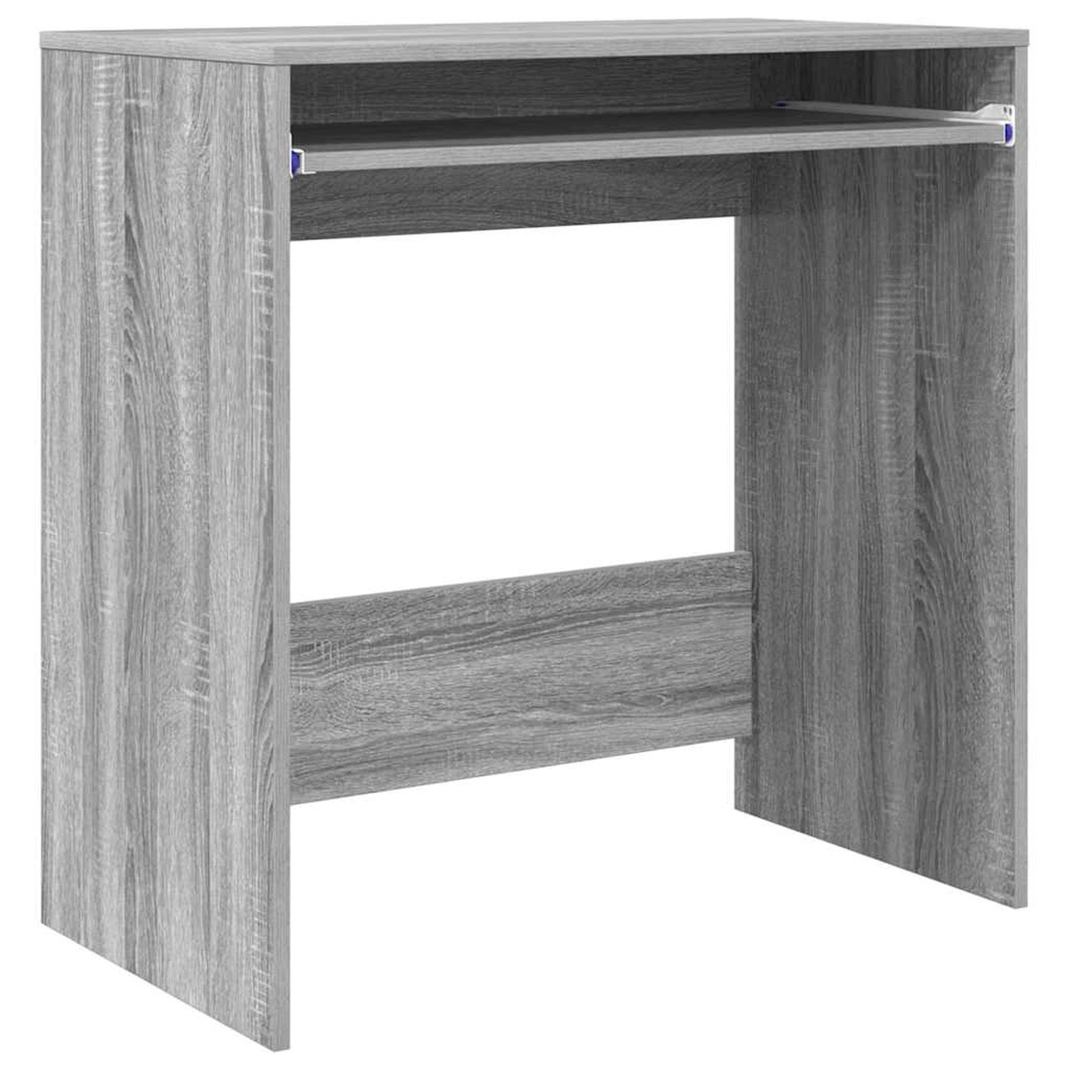 vidaXL Tisch mit Regal Grau 77,5 x 43 x 79 cm Holzwerkstoff 869519 günstig online kaufen