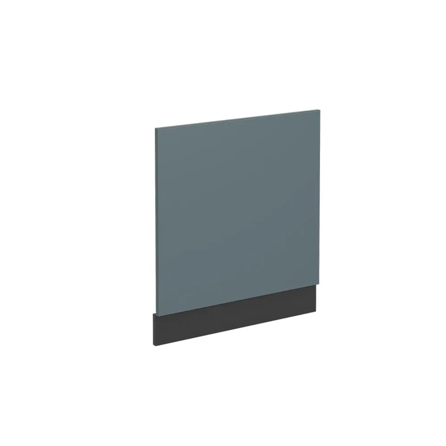 Vicco Frontblende R-Line Blau-Grau Anthrazit 60 cm ohne Arbeitsplatte