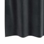 vidaXL Vorhänge 2 Stk Dunkelgrau 140 x 140 cm Samt 4107223_6