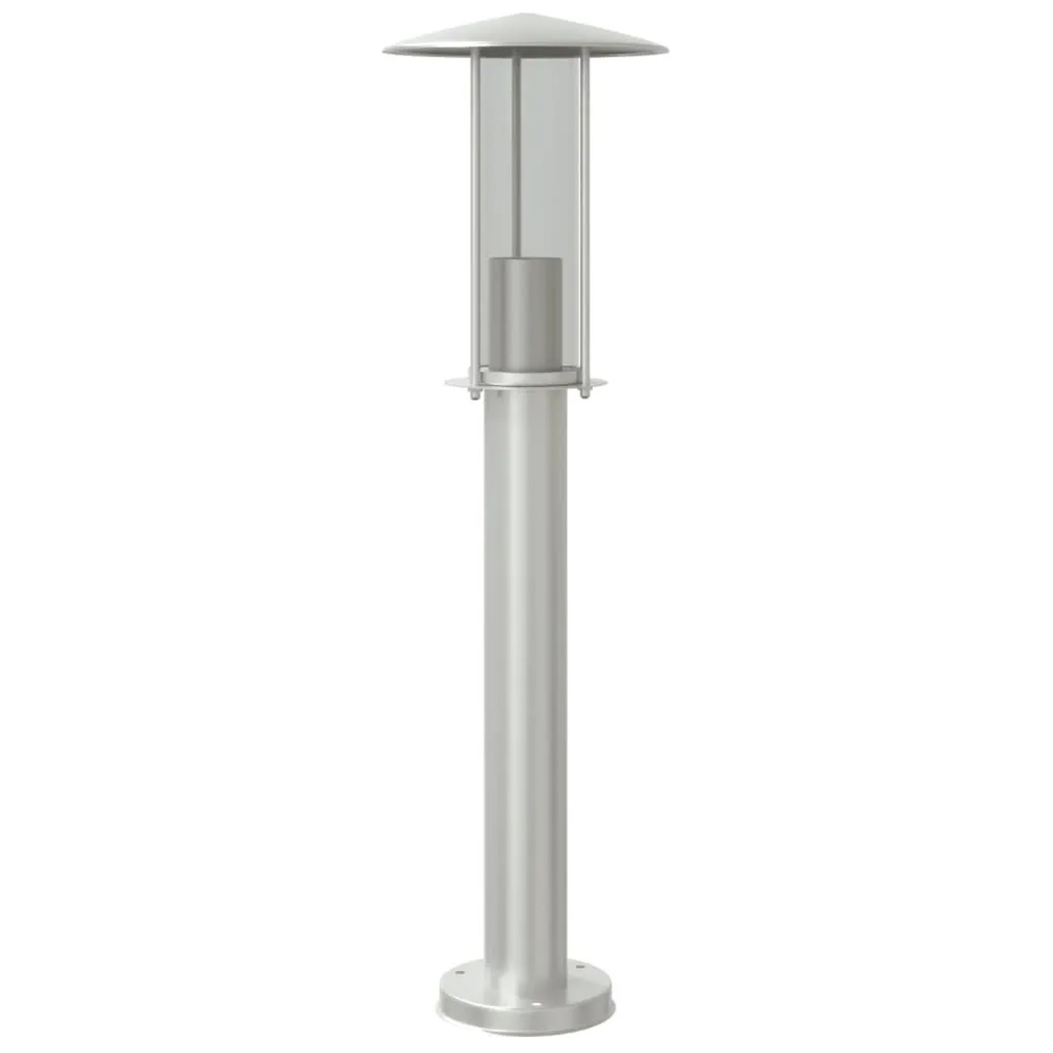 vidaXL Wegeleuchte Silbern 60 cm Edelstahl 4006349