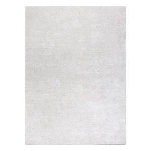 RugsX Teppichboden Santa Creme 200x450cm. Rechteckiger, heller Polypropylen-Teppich mit weicher Oberfläche.