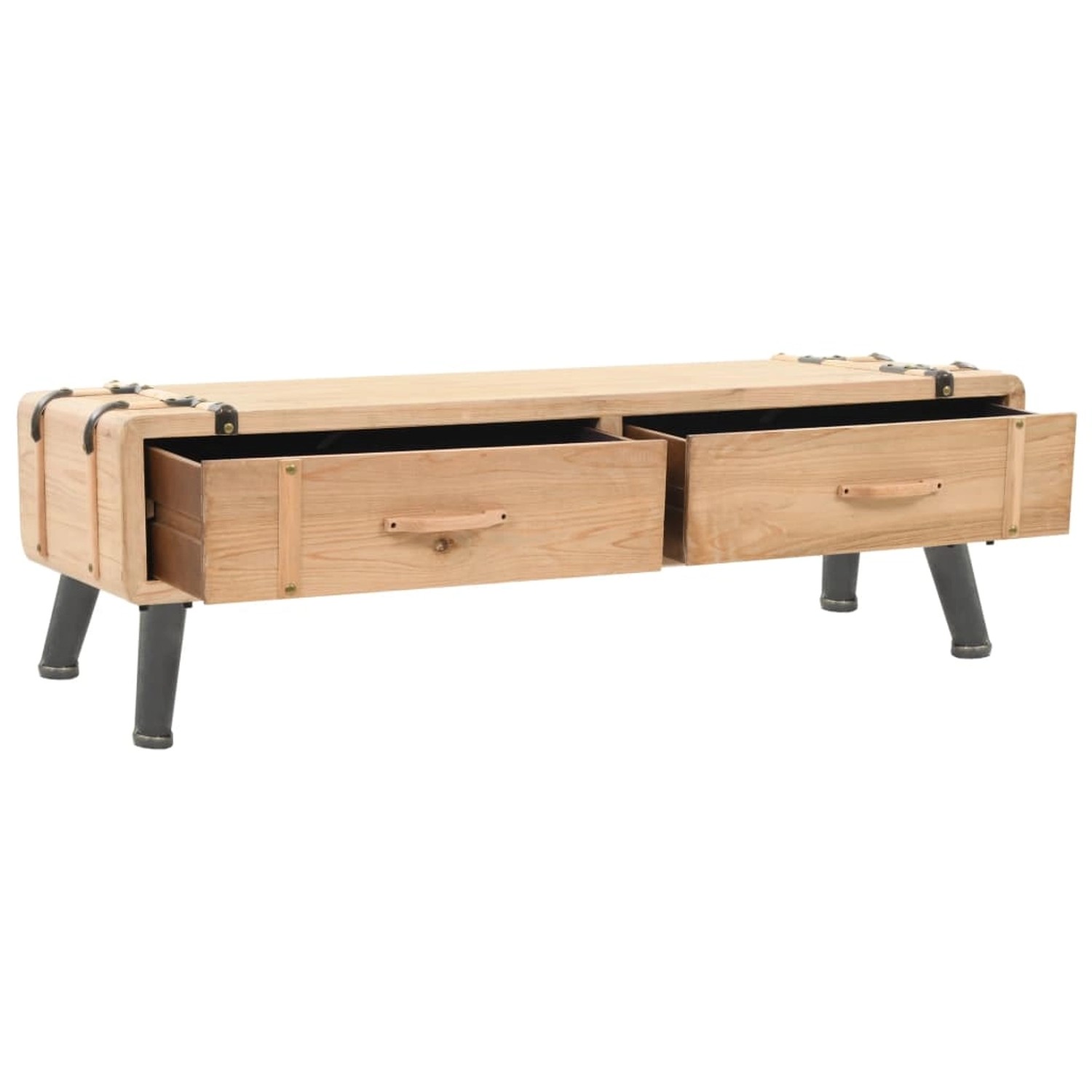 Tv-schrank 110x33x35 Cm Massivholz Tanne günstig online kaufen