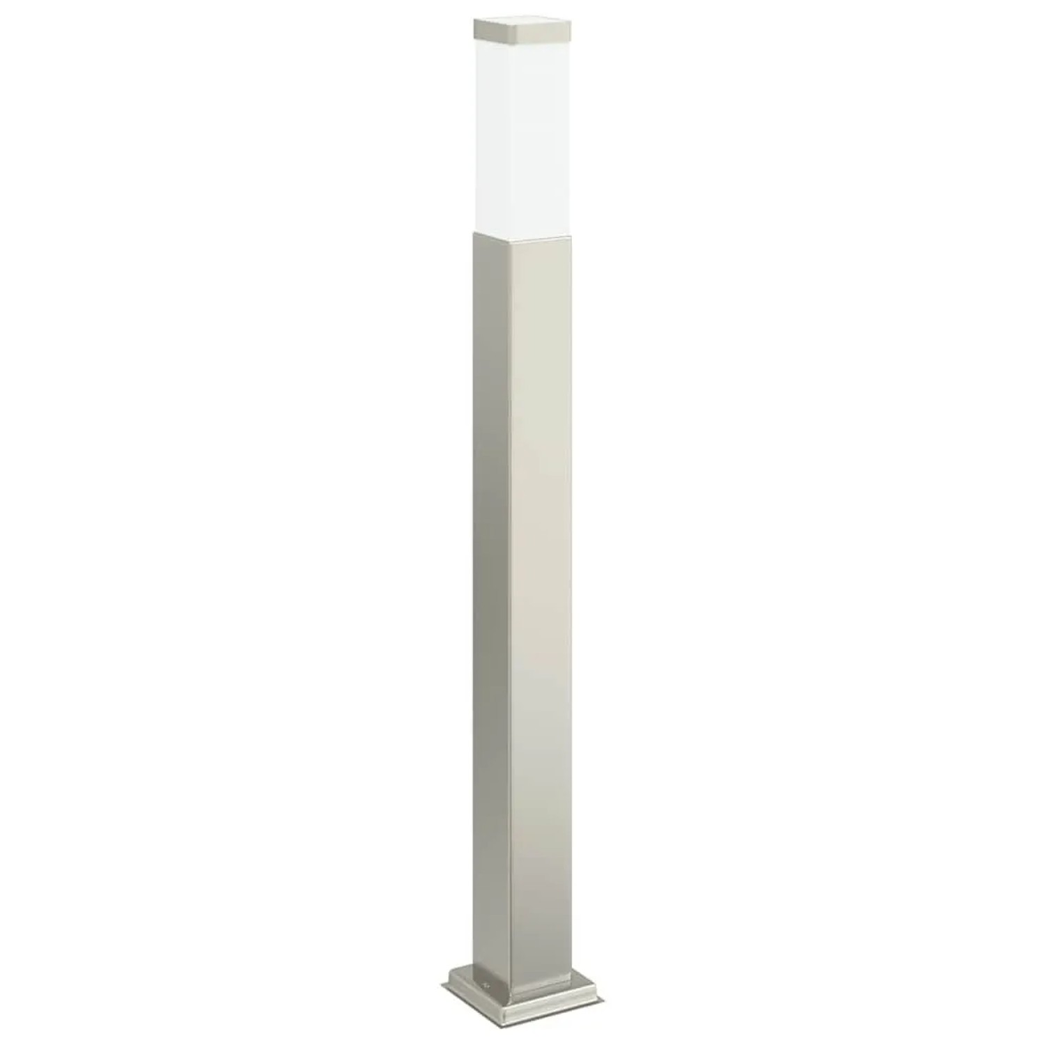 vidaXL Pollerleuchte 80 cm Edelstahl IP44 4006049