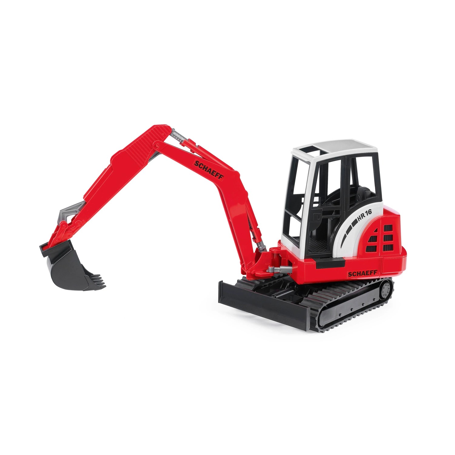 Bruder® Spielzeug-Bagger Schaeff HR16 Minibagger 38 cm (02432), Made in Europe
