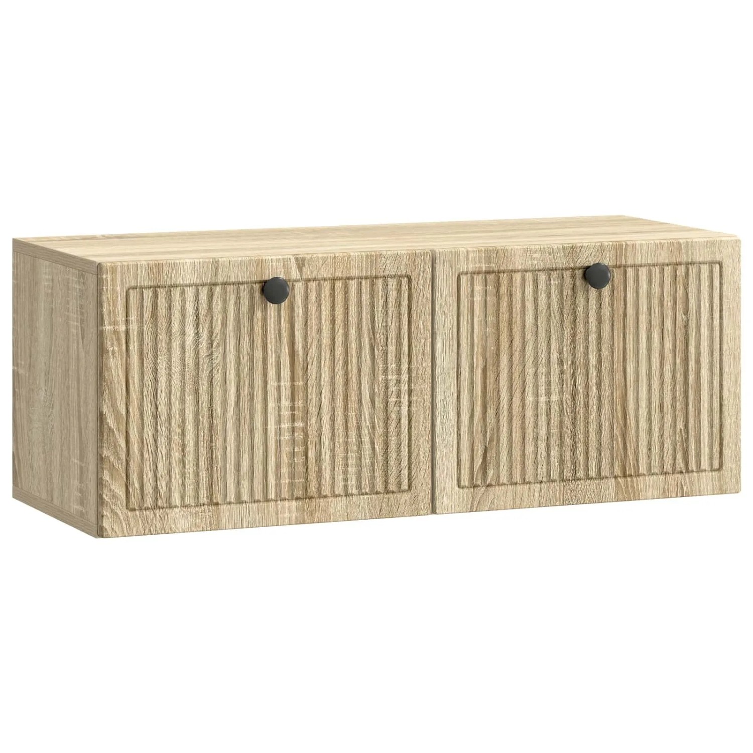 vidaXL Wandmontierter TV-Schrank Sonoma-Eiche 78,5 x 31 x 30 cm 898037