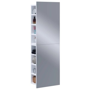 VCM Badmöbel Spiegelschrank Flandu Weiß