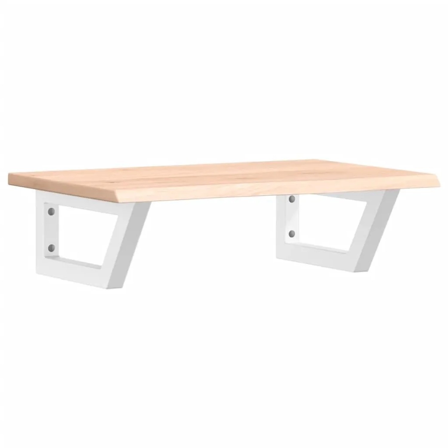 vidaXL Waschtischplatte mit Halterung Stahl und Massivholz Eiche 3302542 günstig online kaufen