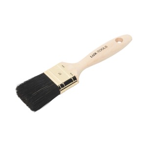 LUX Flachpinsel Profi, 50mm, für Lacke und Kunstharz, mit Holzstiel und Chinaborste.
