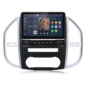 Junsun Autoradio für Benz Vito 3 W447 mit großem Android Touchscreen, Carplay, Bluetooth und FM Radio.