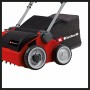 Einhell GE-SA 1433 Elektro-Vertikutierer-Lüfter mit Fangkorb, rot/schwarz. Für gesunde Rasenpflege.