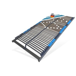 Matratzen Perfekt Lattenrost mit Schulterkomfortzone 80x200 cm 42 Leisten 7 Zonen Starr