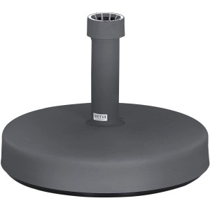 Siena Garden Schirmständer aus Kunststoff in Anthrazit, Ø 46 cm, für sicheren Halt des Sonnenschirms.