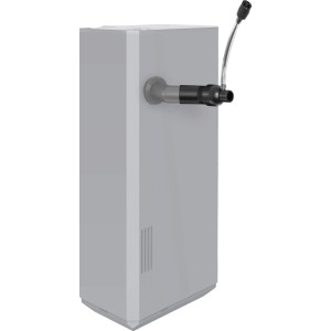 Juwel O² Diffusor OxyPlus Belüfter am Aquarium-Filtersystem zur Sauerstoffanreicherung.