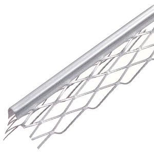 Protektor Kantenprofil 1007 für Innenputz, 25x260cm, Edelstahl silber, für stabile und saubere Kanten.
