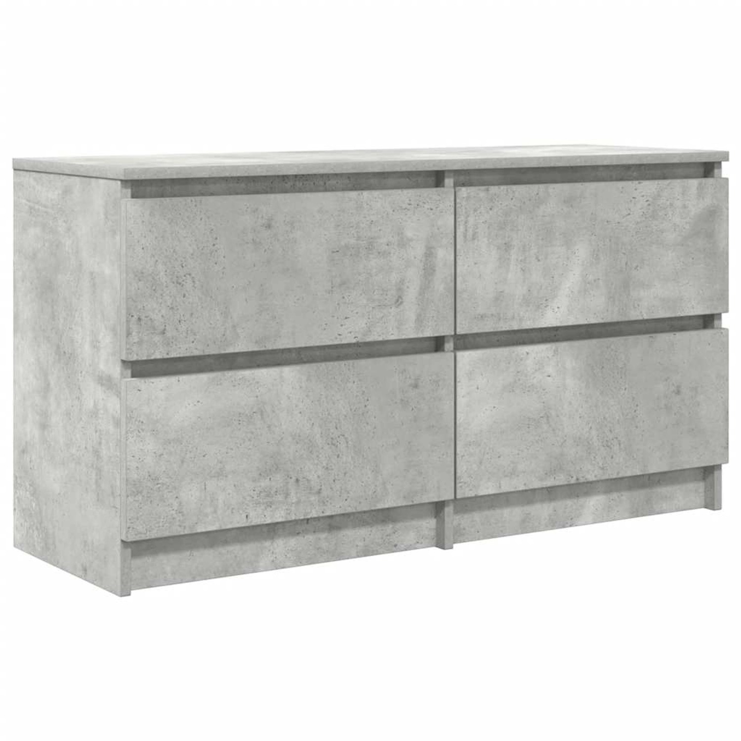 vidaXL TV-Schrank Betongrau 100x35x54 cm Holzwerkstoff 861799 günstig online kaufen