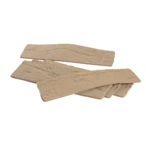 Elabrick Verblender Oxford, braun-gelb, 240x71 mm, 48 Stück. Fassadenverkleidung mit Steinoptik.