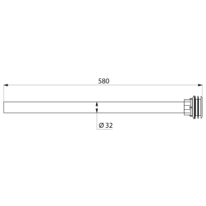 Delabie Anschluss-Set TEMPOFIX 3 B.580 für WC PMR