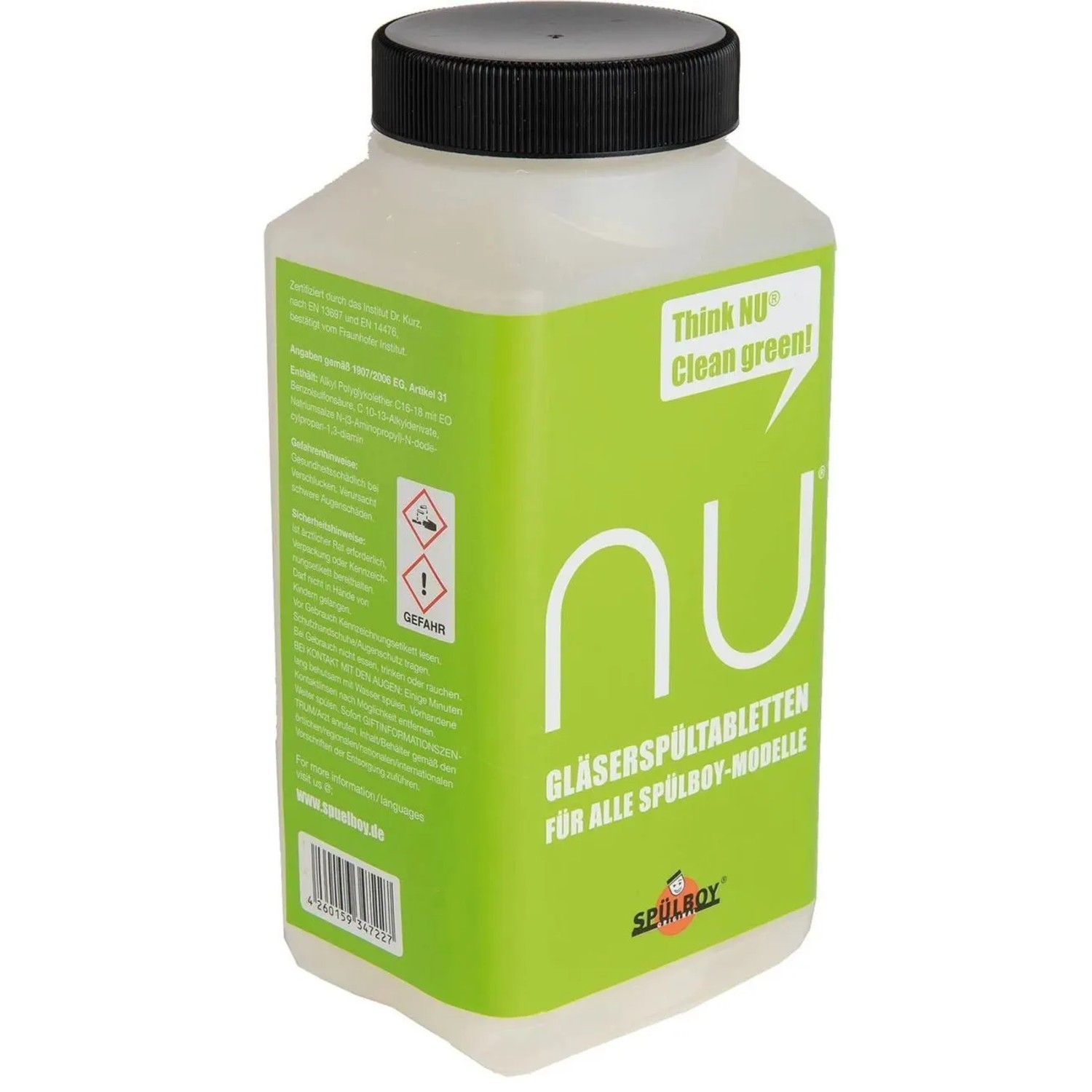 Ich-Zapfe Gläserspültabletten für SPÜLBOY NU 100 Tabletten