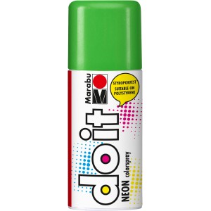 Marabu do it Colorspray Neon-Grün, 150ml Dose Buntlack-Spray für Bastel- und Heimwerkerprojekte.