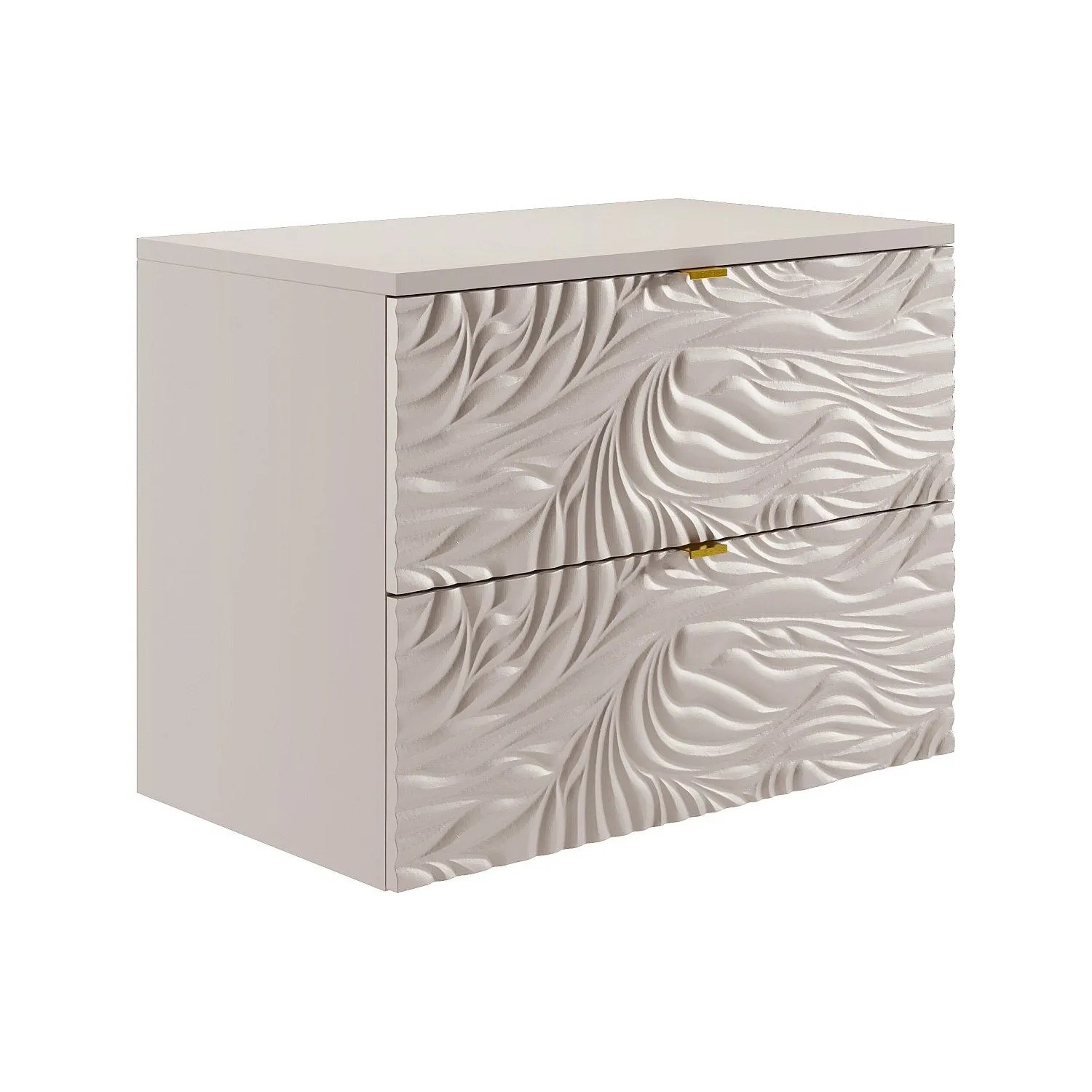 Vente-unique Waschbeckenunterschrank Rinarel Beige 80 cm