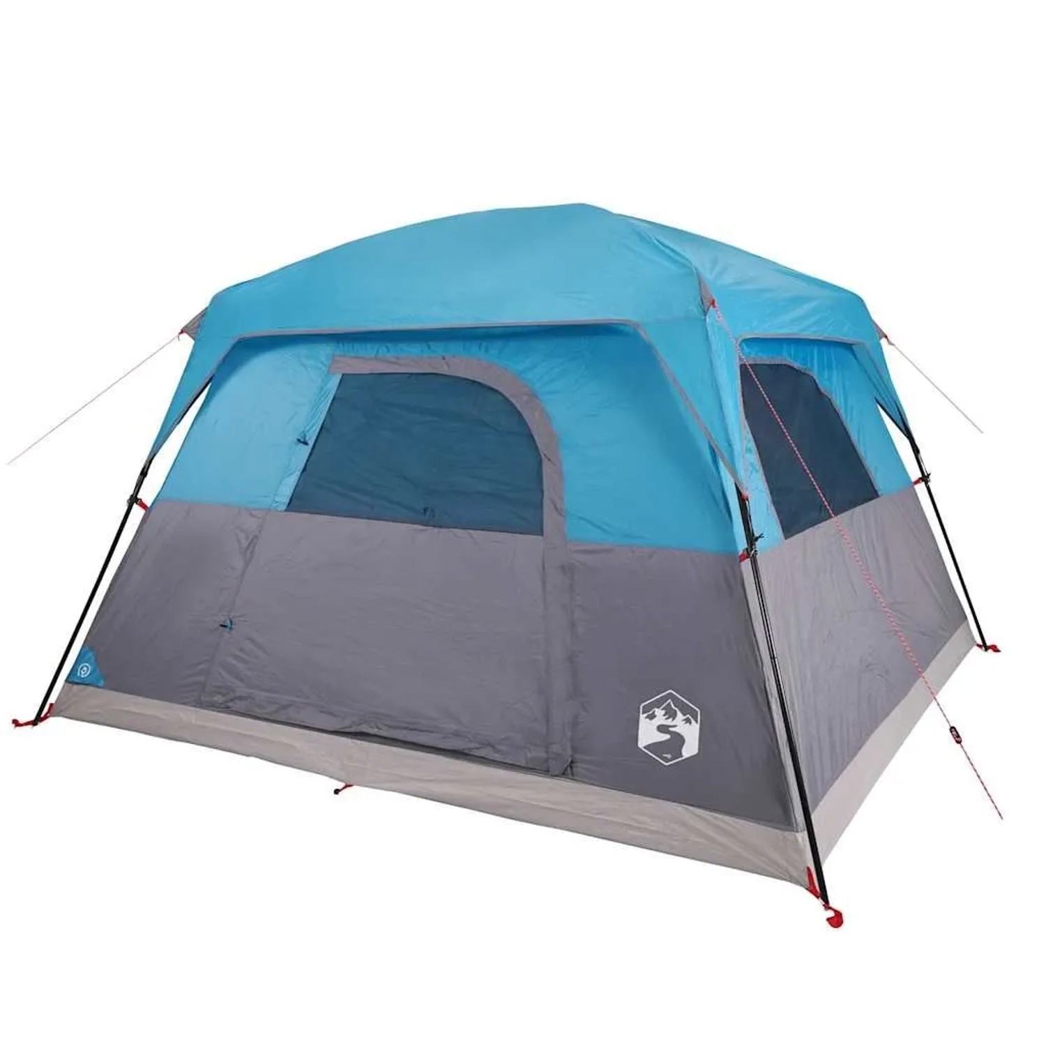 vidaXL Campingzelt 4 Personen Blau Wasserdicht 94543 günstig online kaufen