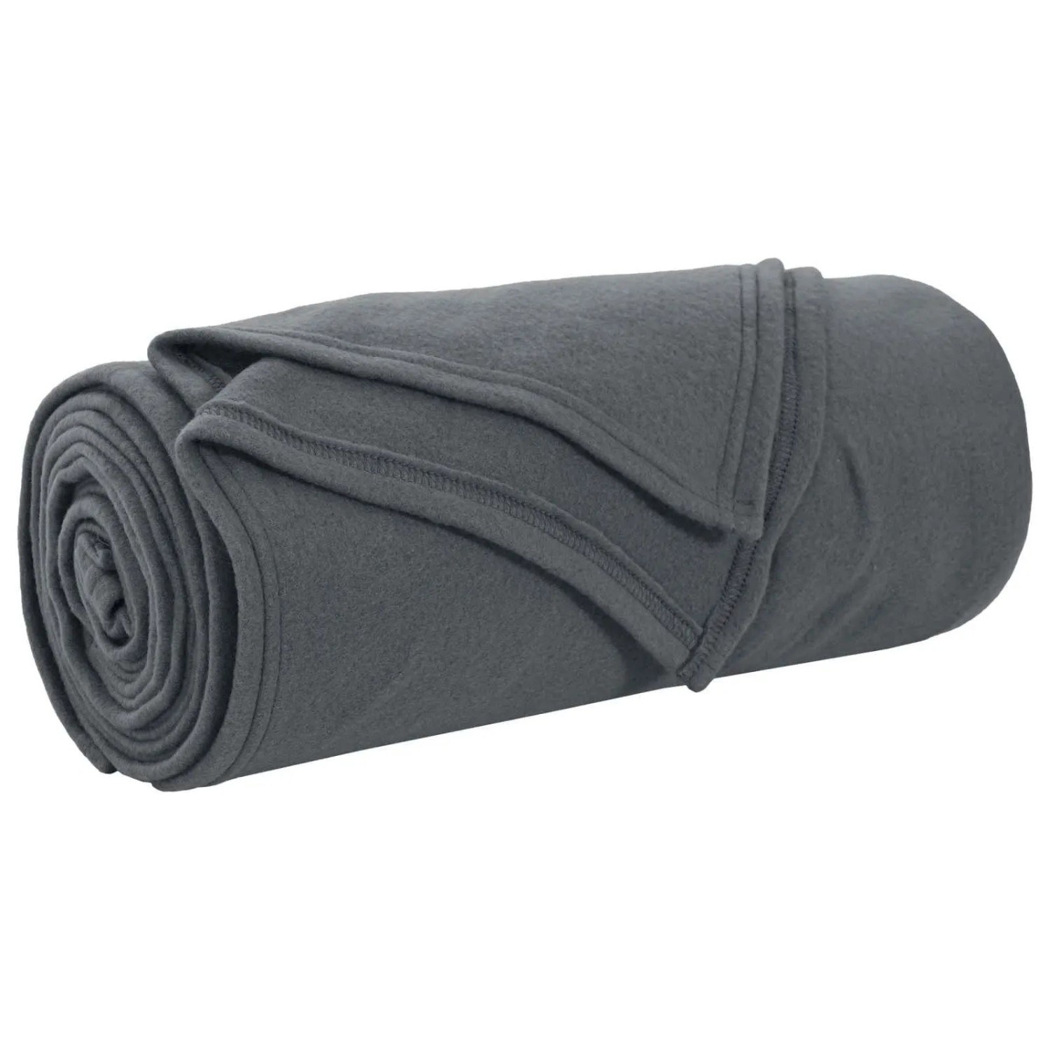 vidaXL Überwurfdecke Dunkelgrau 200 x 150 cm Fleece 42017014