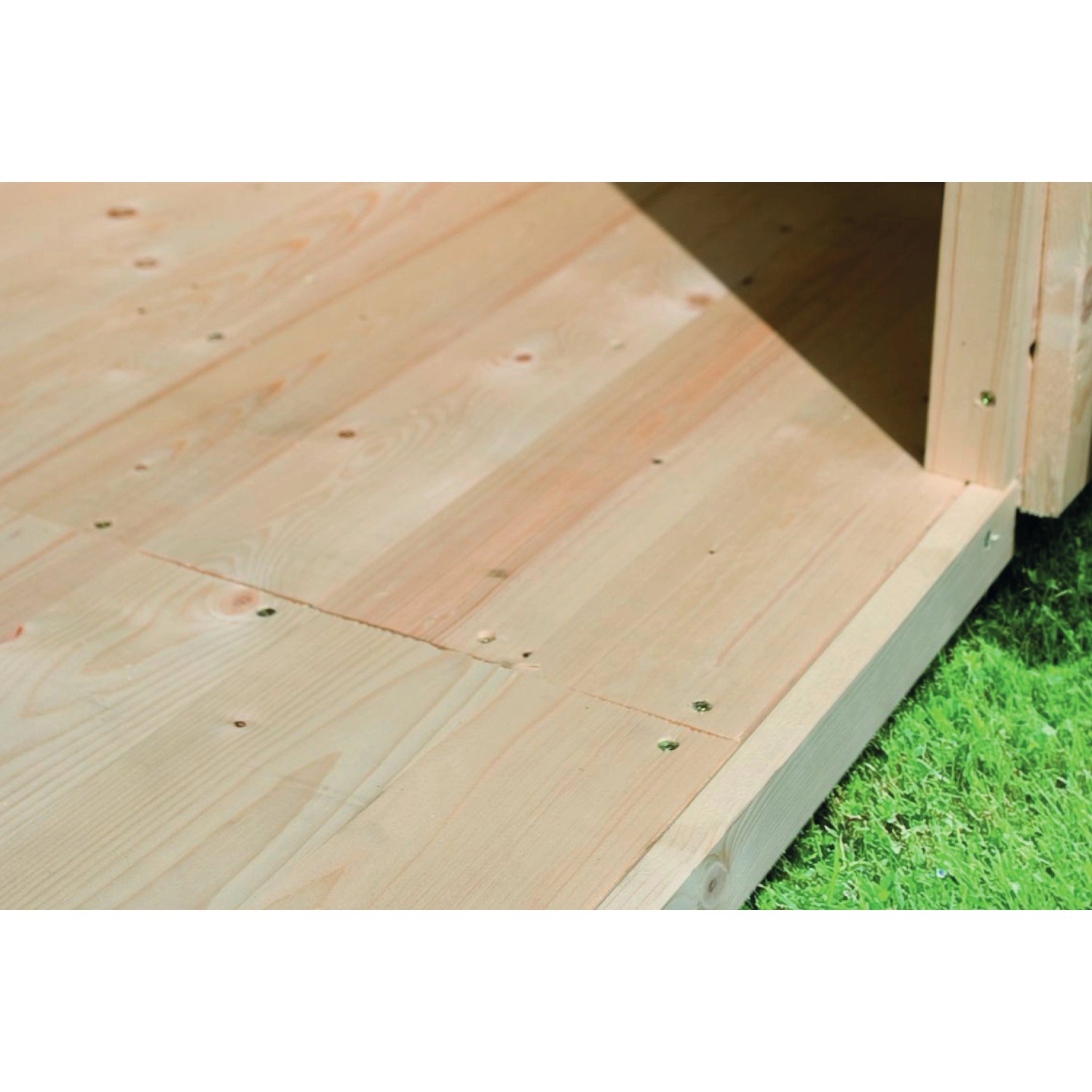 Karibu Fussboden für Gartenhaus Amato 1,5 Naturbelassen 150,4 x 217,6 cm günstig online kaufen